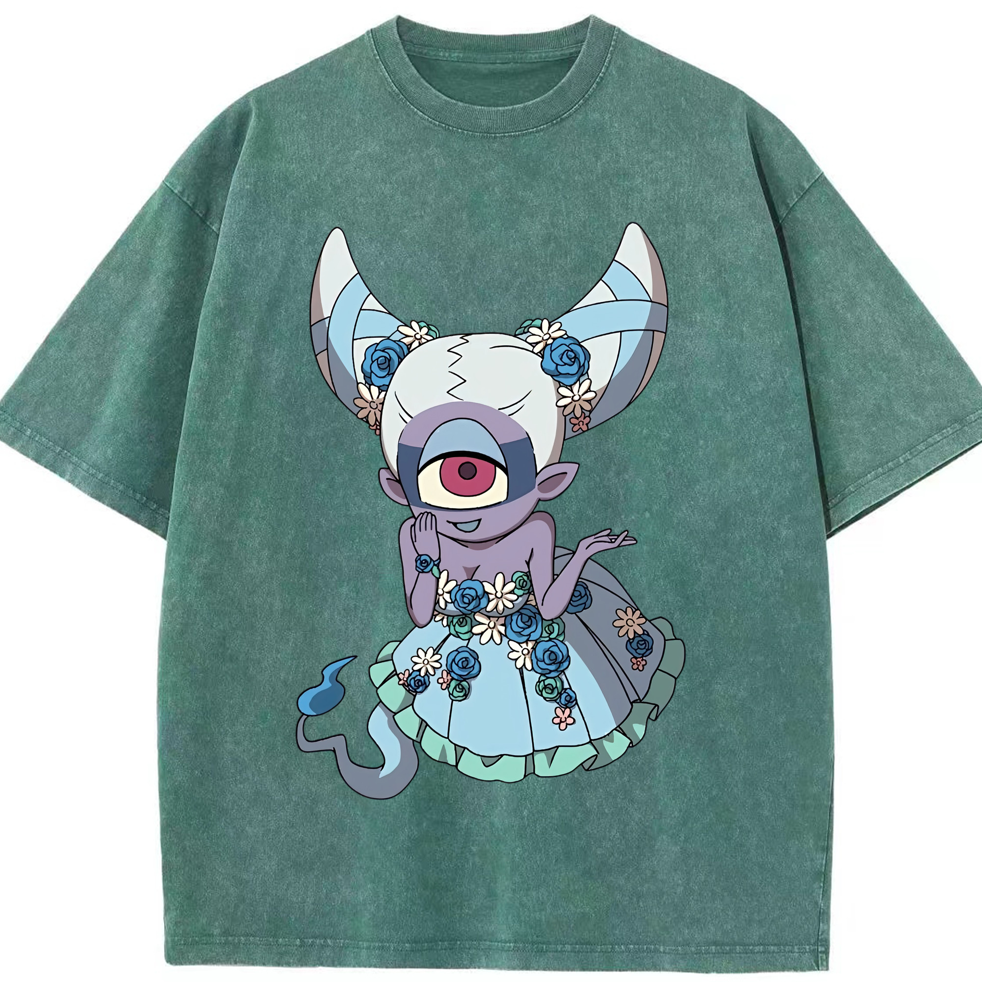 （画像用） 妖怪ウォッチ Yo-kai Watch 綿100% ヴィンテージ風 半袖Tシャツ（フロントプリント）